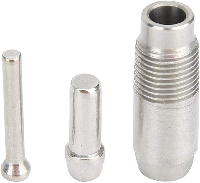 6Pcs Automatic Chicken Waterer Kit, Stainless Steel Poultry Drinking Nipple System for Ducks Chickens Farm Use Equipment