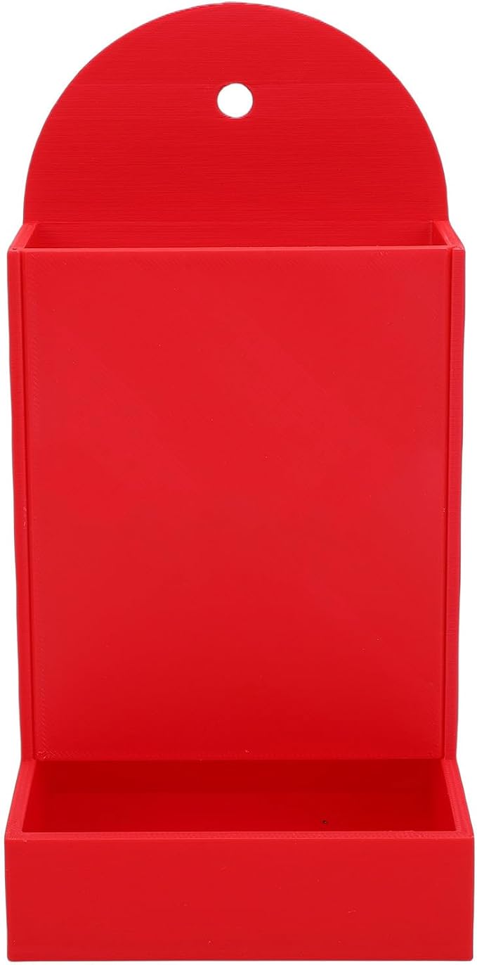 Zerodis Chicken Feeder Hanging Automatic PVC Feed Dispenser with Red Color Large Capacity for Chickens Ducks and Quails
