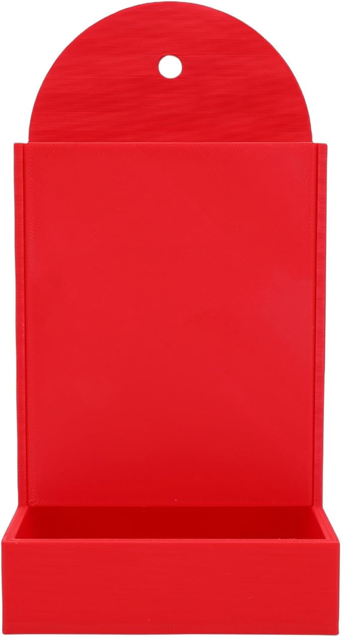 Zerodis Chicken Feeder Hanging Automatic PVC Feed Dispenser with Red Color Large Capacity for Chickens Ducks and Quails