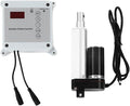Automatic Chicken Coop Door Opener, Timing Photosensitive Auto Chicken Coop Door Opener, Auto Open and Close, Remote Controls Automatic Chicken Coop Door(US)