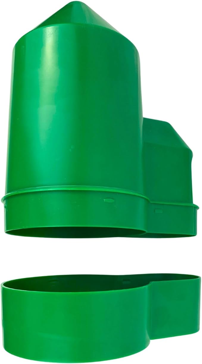 Gaun Detachable Waterer for Pigeons 2L – Durable Bird Water Dispenser for Poultry, Baby Chicks, Quail, and Small Birds, Easy to Fill, Ideal for Quail Coops, Chicken Brooders and Aviaries