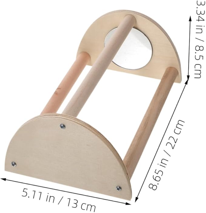 Chick Roosting Bar Wooden Perch for Brooder Versatile Chicken Coop Accessory Promotes Activity Social Interaction and Healthy Growth for Hens and Chicks