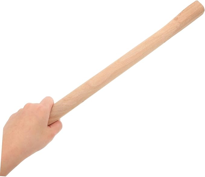 BESPORTBLE Straight Axe Handle for Gardening Tools Wooden Replacement Hoe Handle for Farm and Garden Hand Tools Sturdy Hardwood Comfortable Grip