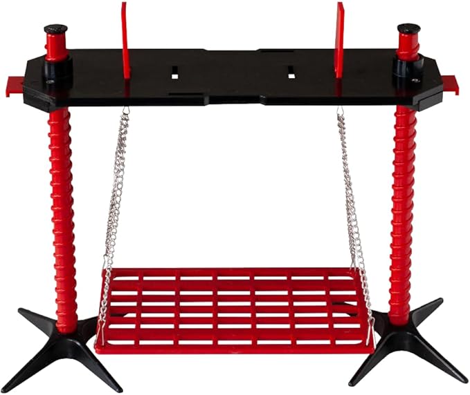 RentACoop Chick Swing and Versatile Chick Feeder Waterer and Accessory Stand Set