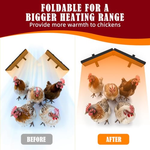 Chicken Coop Heater for Winter with Smart APP Control - 30x12 IN - Image 4