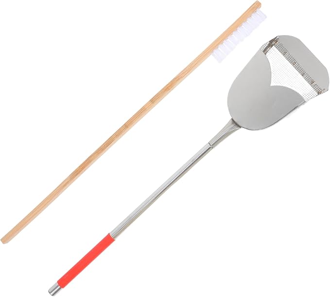 Totority 2pcs Bird Cage Cleaning Brush Set Droppings Shovel Tools Birdcage Accessories