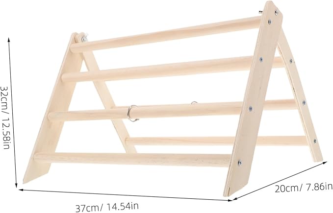 VICASKY Chicken Roosting Bar for Chicks Perch Stand for Coop Enrichment Training and Sturdy Chick Accessory for Comfortable Roosting