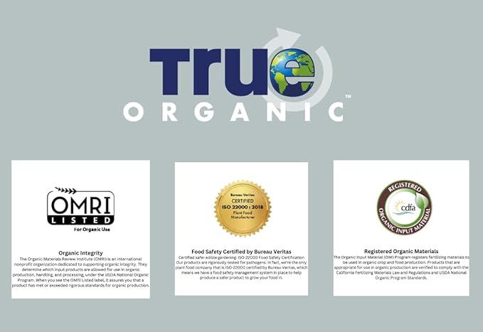 True Organic Blood Meal – High-Nitrogen Organic Fertilizer for Rapid Vegetative Growth – 3lb Bag Covers 104 Sq. Ft. (Pack of 2)