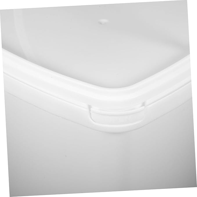 Healifty Portable Plastic Water Bucket with Handle Square Storage Container for Home Garden Farm Multipurpose Utility Bucket for Liquids Cleaning and Gardening Tasks