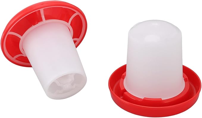 Chick Feeder and Waterer Kit Sleeve Design Automatic Feeding and Watering Poultry Feeder and Waterer Combo Professional Accessories for Use