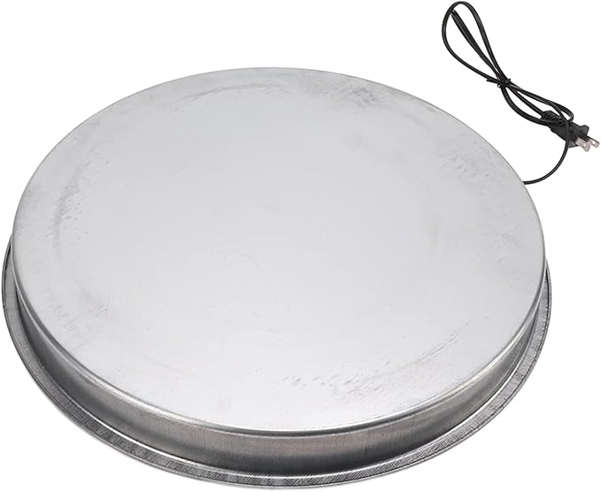 Poultry Chicken Supplies Water Heater Heating Base, Chicken Water Heating Base 30 ℃ Constant Temperature, Used in Most Poultry Fountain Water Dispenser, Chicken Coop Accessories(USA)