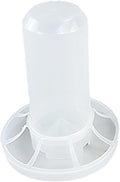Automatic Chicken Feeder with Ports,No Waste Inside Assembly Feeder Bucket Birds Dispenser for Quails Garden, for 350ml Water