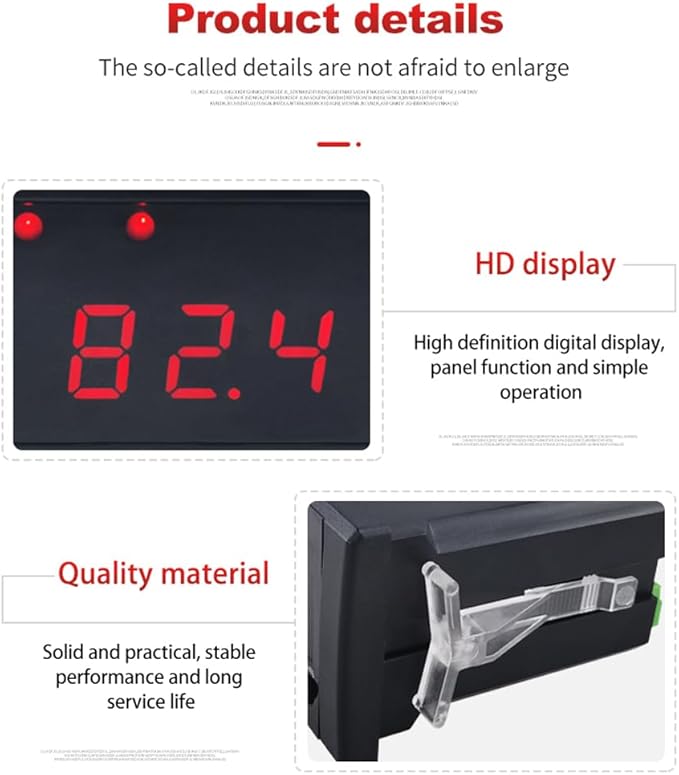 HT-10 Egg Incubator Temperature Controller, 220V/110V Digital Temperature Controller Full Automatic Control Incubator Temp Humidity Controller