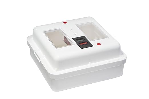 Little Giant® UL Circulated Air Incubator with Automatic Turner | Fits 41 Large Eggs | Chick Egg Hatching Incubator with Fan and Temperature and Humidity Control | Made in USA