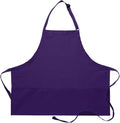 DayStar Apparel Premium Quality 3-Pocket Bib Apron with Adjustable Neck and Extra Long Ties - Style 200