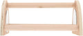 POPETPOP Wood Chicken Perch with Mirror Roosting Bar Training Perch Standing Stick Rack Fun Toys for Coop and Brooder Bird Hens Parrots Macaw