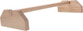 Healifty Wooden Parrot Stand Natural Chick Perch Roosting Bar for Chicken and Birds Household Bird Stand for Coop and Brooder Training Playground