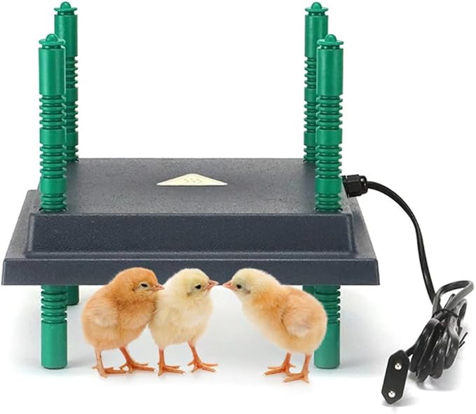 Farmight Chick Heater Plate, Adjustable Height, 3 Size Options (10x10)