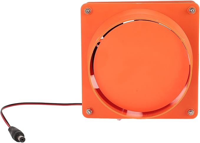 10W Solar Powered Exhaust Fan Kit with 5V Monocrystalline Silicon Solar Panel for Pet House Chicken Coop Ventilation