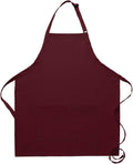 DayStar Apparel Bib Apron with Center Divided Pocket - Style #212