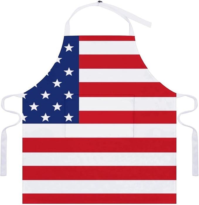 Chef Bib Apron for Restaurant, Anti-Stain with Pocket Adjustable, Cooking Dishwashing Lab Use