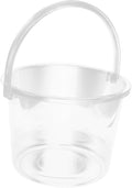 Plastic Water Bucket with Handle Multipurpose Laundry and Gardening Container Sturdy Water Storage for Home and Farm Use