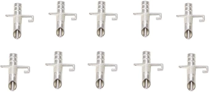 10 PCS Waterer Drinker, Practical Automatic Water Feeder Pig Nipple Rabbit Waterer Drinker Feeder Poultry Watering System