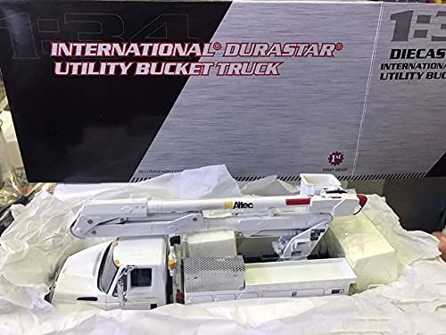 for First Gear International Durastar Utility Bucket Truck 1/34 DIECAST Model Finished Truck