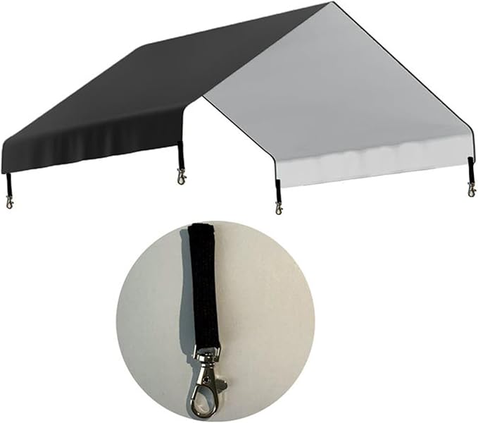 Tarp for Chicken Coop - 145x110cm Waterproof Shelter Cover, Durable Poultry Shade Canopy, Long Lasting Outdoor Protection Screen Yard | Garden Balcony Apartment Fence Weather Guard Replacement Use