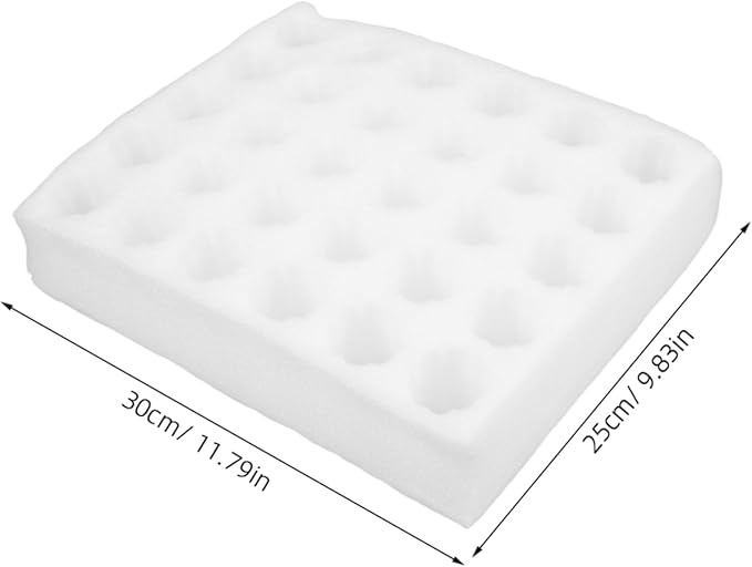 Luxshiny Egg Crate Storage Tray for Eggs Shock-absorbent Packaging Container for Safe Transport for Home Farms and Supermarkets