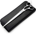 Purple Dragon 4“/5"/5.5"/6"/6.5"/7"/7.5"/8"/9"/10" Sharp Edge Salon Hair Cutting Shears - Pet/Dog Grooming Scissors with Bag - Perfect for Barber or Pet Groomer