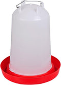 Automatic Chick Feeder and Waterer Set,Poultry Drinker&Chicken Water Cups,Hanging Chicken Feeder, Quail Water Dispenser for Duck Baby Chicks Turkeys Outdoor Farm