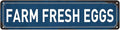 Farm Fresh Eggs Sign Chicken Coop Signs Farmers Market Decor Funny Outdoor Farm Fresh Chicken Wall Decor Accessories Farmers Market Decorations 4x16 Inch