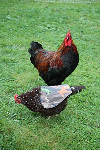 The Chicken Chick® Hen Mating Saddle Standard… - Green Or Brown, ['duck cloth'] - Image 4