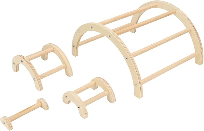 Chicken Perch, Wooden Chicken Roosting Bar Chicken Wood Stand Arch Shape Chicken Toy Multipurpose Bird Perch Stand for Chick Hamsters Gerbils and Small Animals