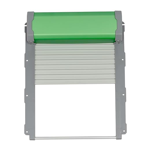 Automatic Chicken Coop Door, Solar Powered Chicken Coop Doors with Light Sensor, LCD Screen Electric Auto Chicken Coop Door, Aluminum Solar Chicken Door, Anti-Pinch, Weatherproof