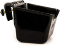 Lock N Load Livestock & Pet Feeds Mountable Heavy Duty Feed Bucket 14''x11''x11'' with Hardware Material Polyethylene Hold up to 12 Quarts (Black)