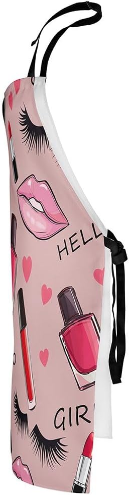 jejeloiu Cartoon Cats Apron for Women Men 26"x31"