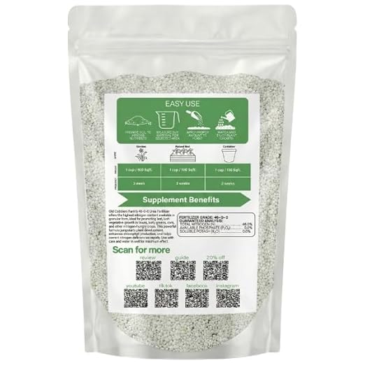 Old Cobblers Farm™ Wicked Growth High-Efficiency 46-0-0 Fertilizer - Urea - Fast-Acting Nitrogen Source for Lush Growth in Gardens & Farms -Soluble (5 lbs | 10 lbs | 15 lbs | 20 lbs) (10lbs)