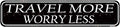 Travel More Worry Less' 16x4 Inch Vintage Travel Metal Sign Wall Decor for RV, Camper Van or Home - Adventure Themed Gift for Travel Lovers