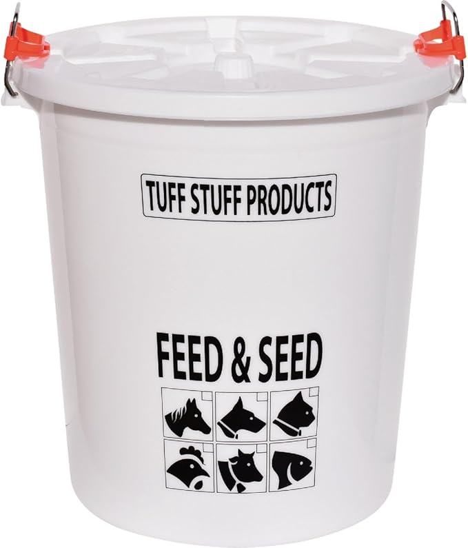 FATSINDE Tuff Stuff Products FS26 HD Feed/Seed Storage 26.5 Gallon 26.5GALLON