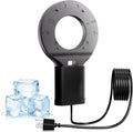 500W Utility De-Icer Submergible Cast Aluminum Chicken Water Heater for Livestock Tank Heater Bird Bath Heater in Winter
