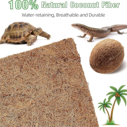 2 Pack Nest Box Pads Laying Hen Nesting Pads Brooder Pads Liners Excelsior Chicken Bedding - 30*30 cm/12*12 in, Brown, Coconut Palm Fiber - Image 4