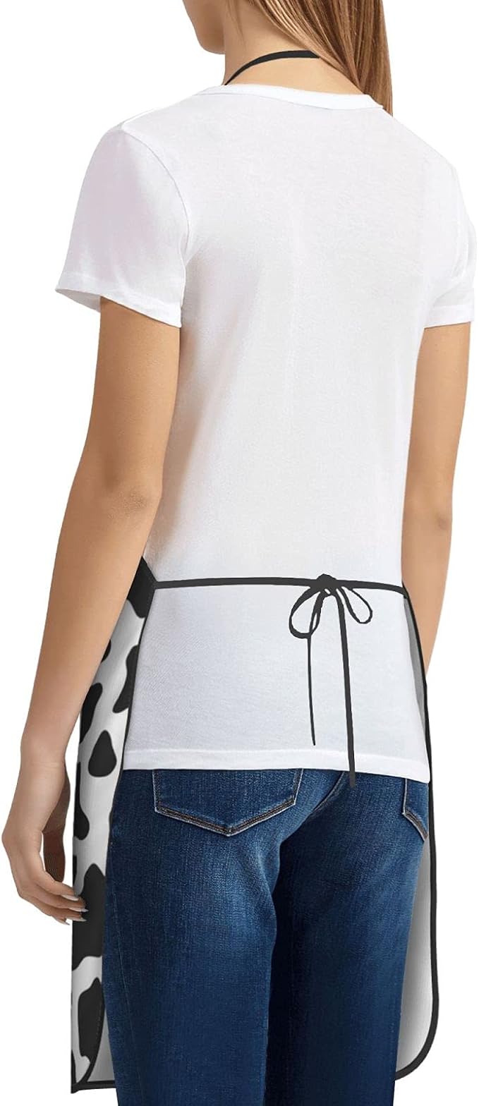 Apron Adjustable Waterproof Apron for Men Women Kitchen Cooking Baking Gardening Working Bib Apron
