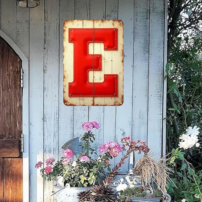 "Rustic Farm" Vintage Tin Sign - 12x8 Inches Decor for Backyard, Kitchen, Garage | tin signs, vintage signs, farm decor