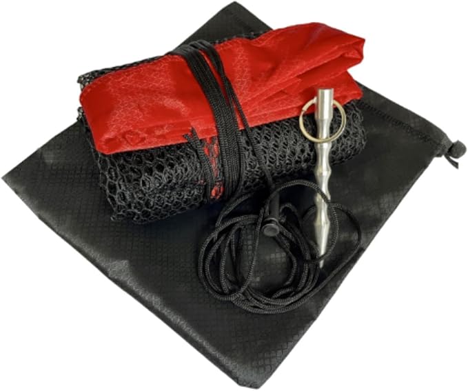 Drawstring ing Net, Catching Basket,Sturdy,Lightweight,Folding ing Netting Guard Basket for Small, Net Ground Nail Bag