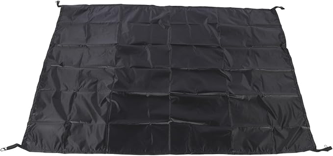 Zerodis Chicken Coop Tarp Silver Coated Oxford Fabric, Multifunctional Dust Proof Shade Cloth Cover for Chicken Run Pen Tarp