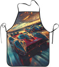 Aprons For Women Men With Pockets Adjustable Kitchen Chef Apron For Cooking Waitress Bbq Coffee House 28" L*21" W