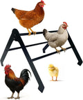 Chicken Roosting Bars for Coop – Adjustable Stainless Steel Chick Perch and Ladder for Poultry, Chicks and Birds, Easy to Install and Clean, Ideal for Coops, Farms, and Backyard