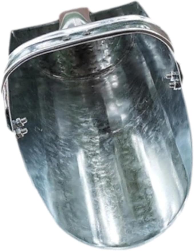 Metal Feed Scoop with Ergonomic Handle for Livestock and Farm Animals